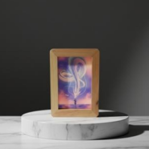 MEMORY LANE WITH LED DIFFERENT DESIGN WOODEN FRAME